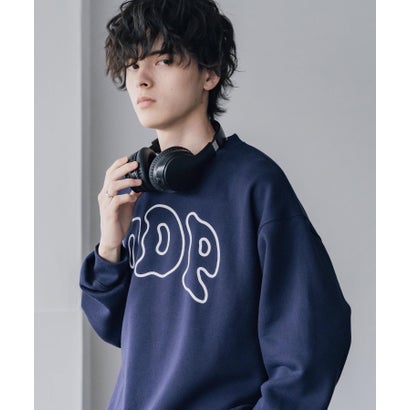 ロッキーモンロー Rocky Monroe ddp ディーディーピー トレーナー バックプリント メンズ レディース スウェット 裏起毛 長袖 グラフィック ロゴ刺繍 オーバーサイズ あったか 16247 （A.グレー）｜詳細画像