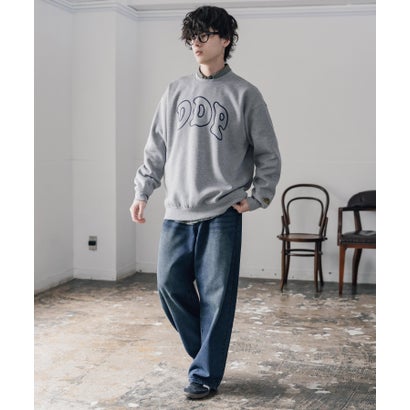 ロッキーモンロー Rocky Monroe ddp ディーディーピー トレーナー バックプリント メンズ レディース スウェット 裏起毛 長袖 グラフィック ロゴ刺繍 オーバーサイズ あったか 16247 （A.グレー）｜詳細画像
