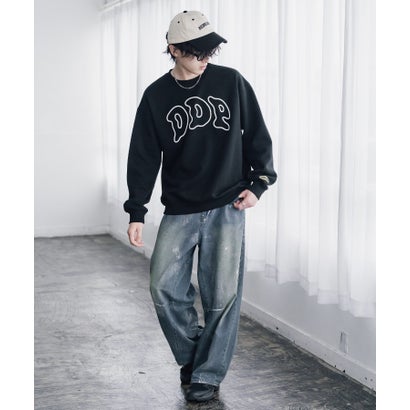 ロッキーモンロー Rocky Monroe ddp ディーディーピー トレーナー バックプリント メンズ レディース スウェット 裏起毛 長袖 グラフィック ロゴ刺繍 オーバーサイズ あったか 16247 （B.チャコール）｜詳細画像