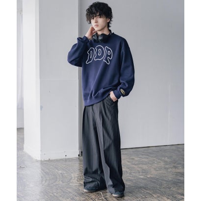 ロッキーモンロー Rocky Monroe ddp ディーディーピー トレーナー バックプリント メンズ レディース スウェット 裏起毛 長袖 グラフィック ロゴ刺繍 オーバーサイズ あったか 16247 （B.チャコール）｜詳細画像