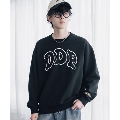 ロッキーモンロー Rocky Monroe ddp ディーディーピー トレーナー バックプリント メンズ レディース スウェット 裏起毛 長袖 グラフィック ロゴ刺繍 オーバーサイズ あったか 16247 （B.チャコール）｜詳細画像