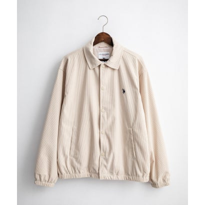 U.S. POLO ASSN. ユーエスポロアッスン コーチジャケット ブルゾン コーデュロイ ライトアウター メンズ レディース オーバーサイズ 16570 （22.ベージュ）｜詳細画像