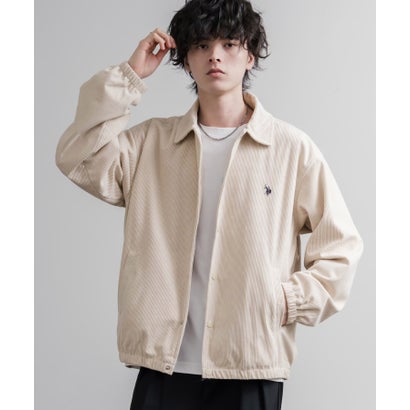 U.S. POLO ASSN. ユーエスポロアッスン コーチジャケット ブルゾン コーデュロイ ライトアウター メンズ レディース オーバーサイズ 16570 （22.ベージュ）｜詳細画像