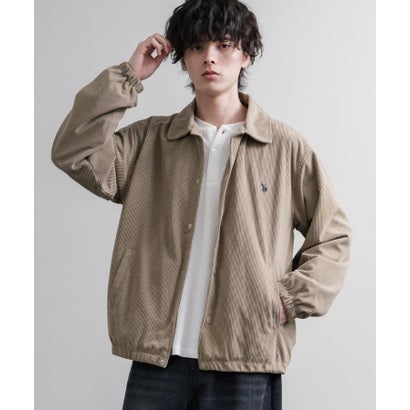 U.S. POLO ASSN. ユーエスポロアッスン コーチジャケット ブルゾン コーデュロイ ライトアウター メンズ レディース オーバーサイズ 16570 （19.ブラック）｜詳細画像