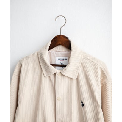 U.S. POLO ASSN. ユーエスポロアッスン コーチジャケット ブルゾン コーデュロイ ライトアウター メンズ レディース オーバーサイズ 16570 （19.ブラック）｜詳細画像
