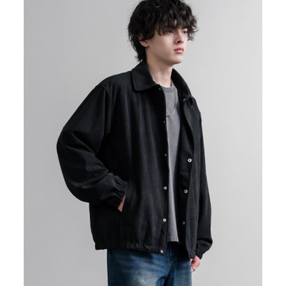 U.S. POLO ASSN. ユーエスポロアッスン コーチジャケット ブルゾン コーデュロイ ライトアウター メンズ レディース オーバーサイズ 16570 （19.ブラック）｜詳細画像