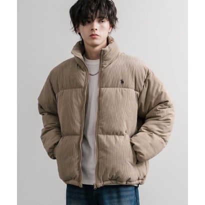 U.S. POLO ASSN. ユーエスポロアッスン ブルゾン コーデュロイ 中綿ジャケット メンズ レディース アウター ショート丈 16593 （19.ブラック）｜詳細画像