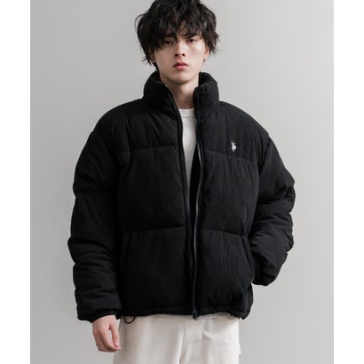 U.S. POLO ASSN. ユーエスポロアッスン ブルゾン コーデュロイ 中綿ジャケット メンズ レディース アウター ショート丈 16593 （19.ブラック）｜詳細画像