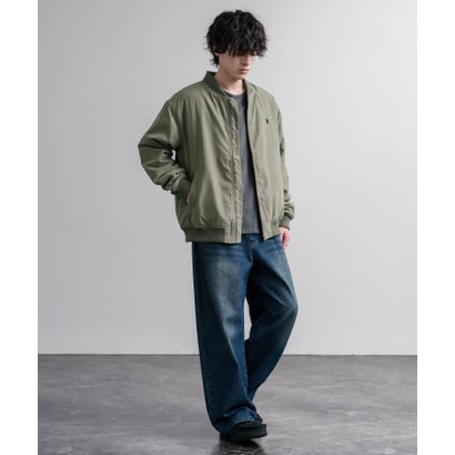 U.S. POLO ASSN. ユーエスポロアッスン ブルゾン MA-1 フライトジャケット メンズ レディース アウター 中綿 ピーチスキン オーバーサイズ 16569 （25.L.ブラウン）｜詳細画像