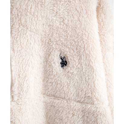 U.S. POLO ASSN. ユーエスポロアッスン ボアフリース プルオーバー ハーフジップ メンズ レディース ダブルフェイス 長袖 16582 （61.ネイビー）｜詳細画像
