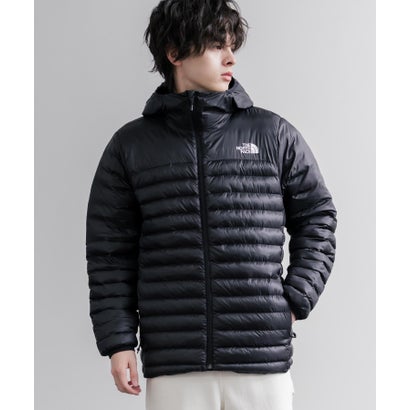 THE NORTH FACE TERRA PEAK HOODIE ナイロンジャケット 薄中綿 メンズ フーディ PERTEX QUANTUM ポケッタブル 超軽量 16624 （ブラック）｜詳細画像