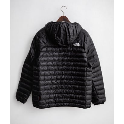 THE NORTH FACE TERRA PEAK HOODIE ナイロンジャケット 薄中綿 メンズ フーディ PERTEX QUANTUM ポケッタブル 超軽量 16624 （ブラック）｜詳細画像