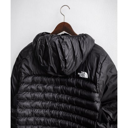 THE NORTH FACE TERRA PEAK HOODIE ナイロンジャケット 薄中綿 メンズ フーディ PERTEX QUANTUM ポケッタブル 超軽量 16624 （ブラック）｜詳細画像