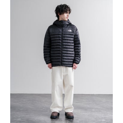 THE NORTH FACE TERRA PEAK HOODIE ナイロンジャケット 薄中綿 メンズ フーディ PERTEX QUANTUM ポケッタブル 超軽量 16624 （ブラック）｜詳細画像