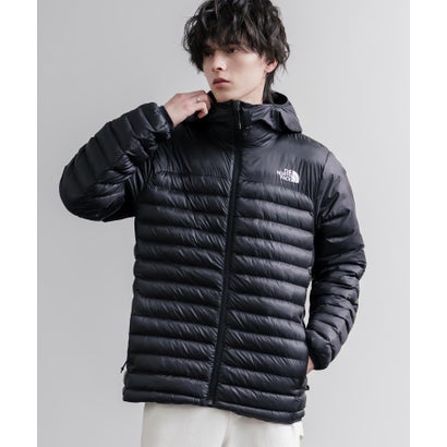 THE NORTH FACE TERRA PEAK HOODIE ナイロンジャケット 薄中綿 メンズ フーディ PERTEX QUANTUM ポケッタブル 超軽量 16624 （ブラック）｜詳細画像