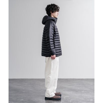 THE NORTH FACE TERRA PEAK HOODIE ナイロンジャケット 薄中綿 メンズ フーディ PERTEX QUANTUM ポケッタブル 超軽量 16624 （ブラック）｜詳細画像