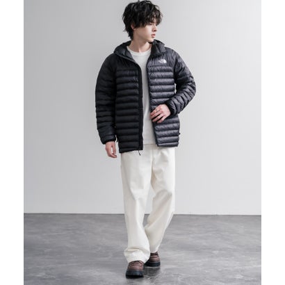 THE NORTH FACE TERRA PEAK HOODIE ナイロンジャケット 薄中綿 メンズ フーディ PERTEX QUANTUM ポケッタブル 超軽量 16624 （ブラック）｜詳細画像