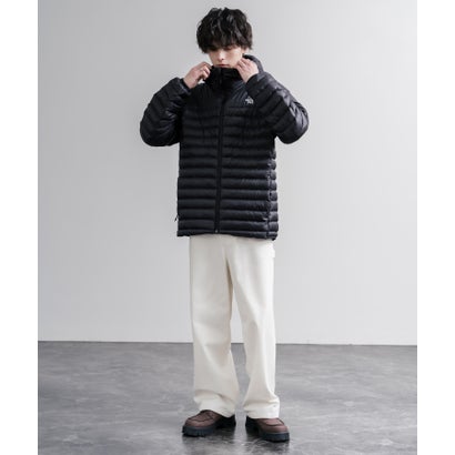 THE NORTH FACE TERRA PEAK HOODIE ナイロンジャケット 薄中綿 メンズ フーディ PERTEX QUANTUM ポケッタブル 超軽量 16624 （ブラック）｜詳細画像