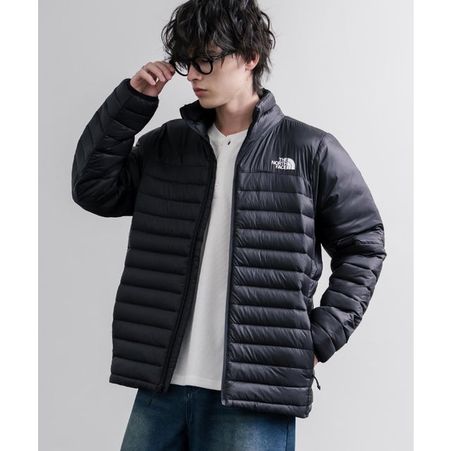 THE NORTH FACE TERRA PEAK JACKET ナイロンジャケット 薄中綿 メンズ PERTEX QUANTUM ポケッタブル 超軽量 16625 （ブラック）