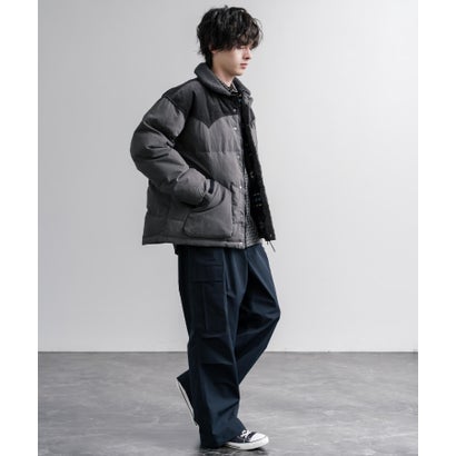 ロッキーモンロー Rocky Monroe 中綿ジャケット 襟ボア コーデュロイ メンズ レディース  ブルゾン CLEANNESS 撥水 防汚 KRIFF MAYER 2625107 16622 （22.キャメル）｜詳細画像