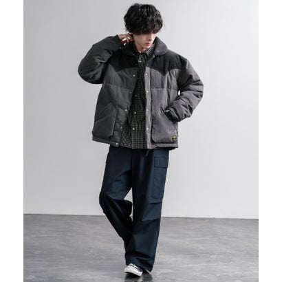 ロッキーモンロー Rocky Monroe 中綿ジャケット 襟ボア コーデュロイ メンズ レディース  ブルゾン CLEANNESS 撥水 防汚 KRIFF MAYER 2625107 16622 （22.キャメル）｜詳細画像