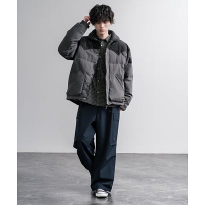 ロッキーモンロー Rocky Monroe 中綿ジャケット 襟ボア コーデュロイ メンズ レディース  ブルゾン CLEANNESS 撥水 防汚 KRIFF MAYER 2625107 16622 （22.キャメル）｜詳細画像