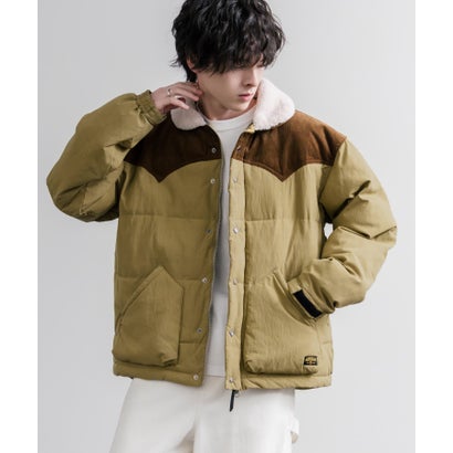 ロッキーモンロー Rocky Monroe 中綿ジャケット 襟ボア コーデュロイ メンズ レディース  ブルゾン CLEANNESS 撥水 防汚 KRIFF MAYER 2625107 16622 （22.キャメル）｜詳細画像