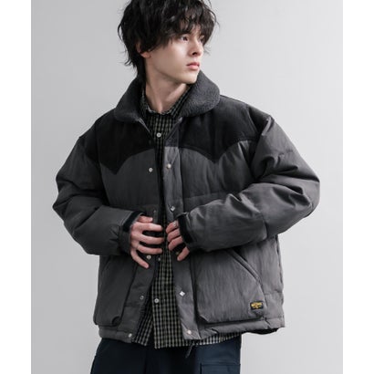 ロッキーモンロー Rocky Monroe 中綿ジャケット 襟ボア コーデュロイ メンズ レディース  ブルゾン CLEANNESS 撥水 防汚 KRIFF MAYER 2625107 16622 （22.キャメル）｜詳細画像