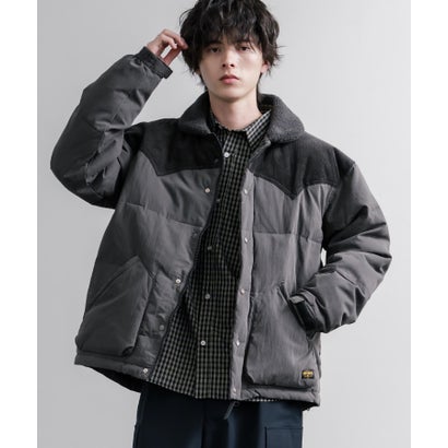 ロッキーモンロー Rocky Monroe 中綿ジャケット 襟ボア コーデュロイ メンズ レディース  ブルゾン CLEANNESS 撥水 防汚 KRIFF MAYER 2625107 16622 （22.キャメル）｜詳細画像