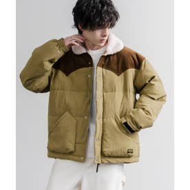 中綿ジャケット 襟ボア コーデュロイ メンズ レディース  ブルゾン CLEANNESS 撥水 防汚 KRIFF MAYER 2625107 16622 （22.キャメル）