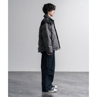 ロッキーモンロー Rocky Monroe 中綿ジャケット 襟ボア コーデュロイ メンズ レディース  ブルゾン CLEANNESS 撥水 防汚 KRIFF MAYER 2625107 16622 （74.ブルー）｜詳細画像
