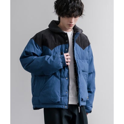 ロッキーモンロー Rocky Monroe 中綿ジャケット 襟ボア コーデュロイ メンズ レディース  ブルゾン CLEANNESS 撥水 防汚 KRIFF MAYER 2625107 16622 （19.ブラック）｜詳細画像