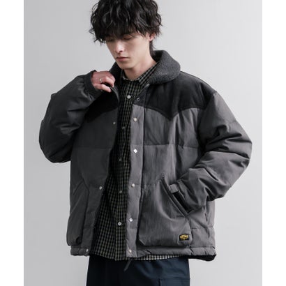 ロッキーモンロー Rocky Monroe 中綿ジャケット 襟ボア コーデュロイ メンズ レディース  ブルゾン CLEANNESS 撥水 防汚 KRIFF MAYER 2625107 16622 （19.ブラック）｜詳細画像