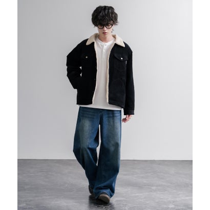 ロッキーモンロー Rocky Monroe ランチジャケット ランチコート ブルゾン アウター メンズ レディース コーデュロイ 裏ボア KRIFF MAYER クリフメイヤー 2625104 16623 （68.オリーブ）｜詳細画像