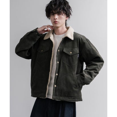 ロッキーモンロー Rocky Monroe ランチジャケット ランチコート ブルゾン アウター メンズ レディース コーデュロイ 裏ボア KRIFF MAYER クリフメイヤー 2625104 16623 （68.オリーブ）｜詳細画像