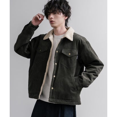 ロッキーモンロー Rocky Monroe ランチジャケット ランチコート ブルゾン アウター メンズ レディース コーデュロイ 裏ボア KRIFF MAYER クリフメイヤー 2625104 16623 （68.オリーブ）｜詳細画像
