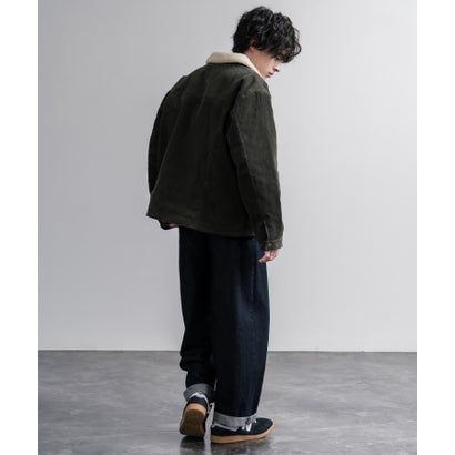 ロッキーモンロー Rocky Monroe ランチジャケット ランチコート ブルゾン アウター メンズ レディース コーデュロイ 裏ボア KRIFF MAYER クリフメイヤー 2625104 16623 （68.オリーブ）｜詳細画像