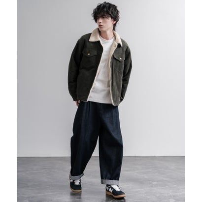 ロッキーモンロー Rocky Monroe ランチジャケット ランチコート ブルゾン アウター メンズ レディース コーデュロイ 裏ボア KRIFF MAYER クリフメイヤー 2625104 16623 （20.ベージュ）｜詳細画像
