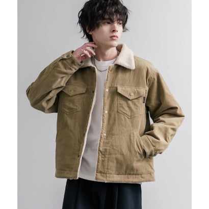 ロッキーモンロー Rocky Monroe ランチジャケット ランチコート ブルゾン アウター メンズ レディース コーデュロイ 裏ボア KRIFF MAYER クリフメイヤー 2625104 16623 （20.ベージュ）｜詳細画像