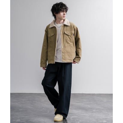ロッキーモンロー Rocky Monroe ランチジャケット ランチコート ブルゾン アウター メンズ レディース コーデュロイ 裏ボア KRIFF MAYER クリフメイヤー 2625104 16623 （20.ベージュ）｜詳細画像