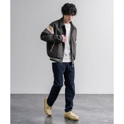 ロッキーモンロー Rocky Monroe クライミングパンツ 暖パン メンズ コーデュロイ 裏フリース テーパード イージー ウェビングベルト KRIFF MAYER クリフメイヤー 2515115 16620 （79.ネイビー）｜詳細画像
