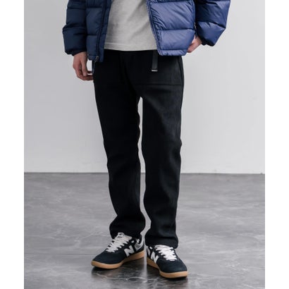 ロッキーモンロー Rocky Monroe クライミングパンツ 暖パン メンズ コーデュロイ 裏フリース テーパード イージー ウェビングベルト KRIFF MAYER クリフメイヤー 2515115 16620 （19.ブラック）｜詳細画像