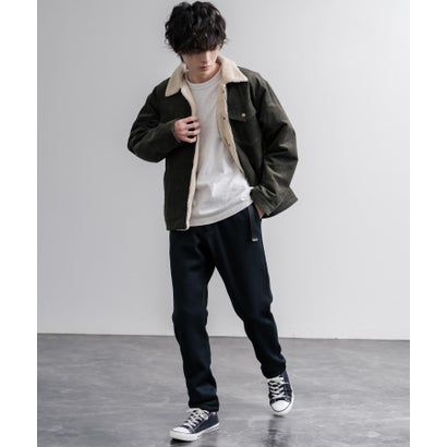 クライミングパンツ 暖パン メンズ ニットフリース 裏起毛 テーパード イージー ウェビングベルト KRIFF MAYER クリフメイヤー 2525130 16621 （19.ブラック）｜詳細画像