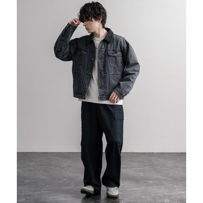 ロッキーモンロー Rocky Monroe デニムジャケット コーデュロイ メンズ Gジャン アウター 裏フリース 11オンス オーバーサイズ KRIFF MAYER クリフメイヤー 2625150 16647 （72.D.ブルー）｜詳細画像