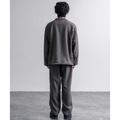 ロッキーモンロー Rocky Monroe ワークジャケット ロガージャケット メンズ LANATEC ラナテック ヘリンボーン 日本製 Upscape Audience AUD7439 16597 （ブラウン）｜詳細画像