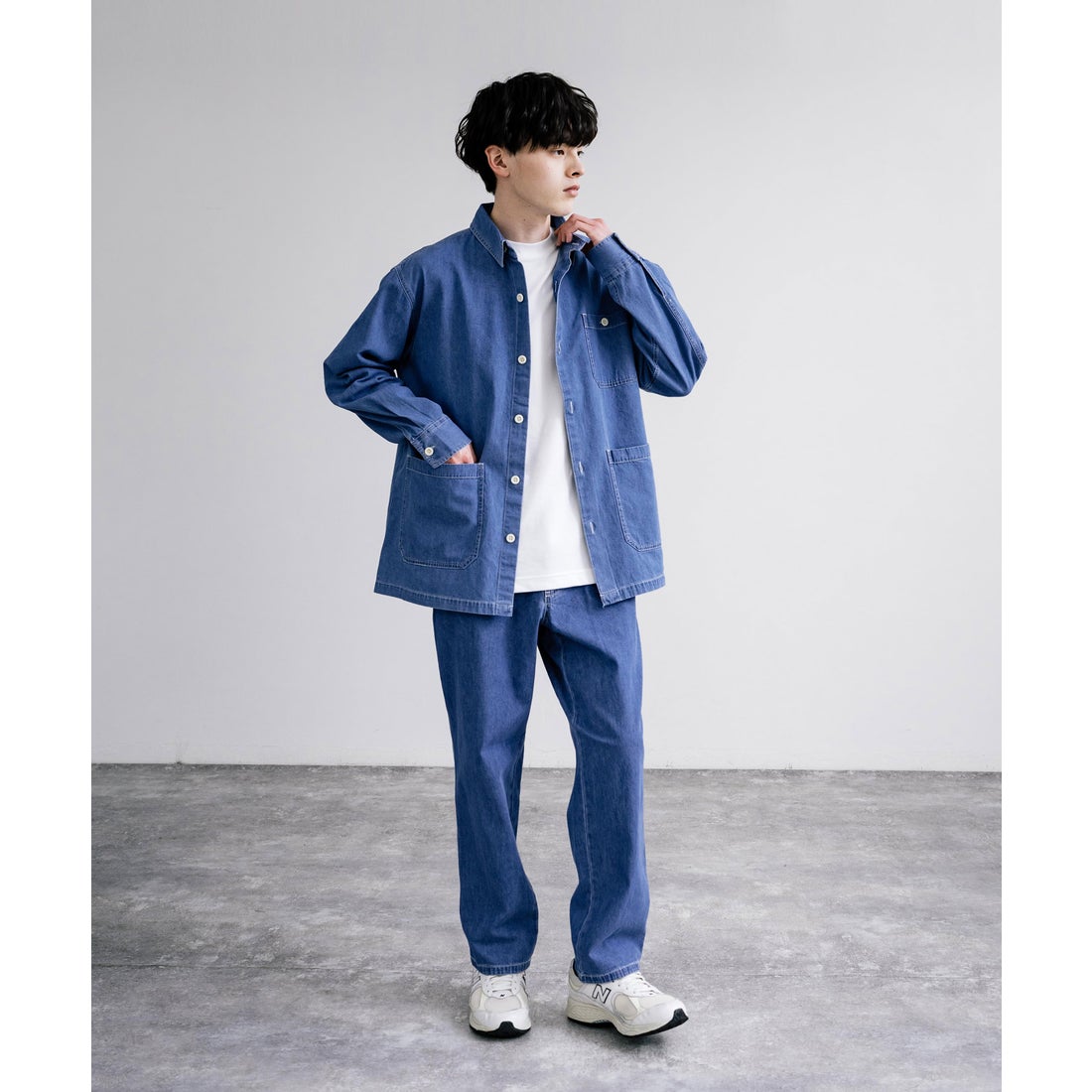 ロッキーモンロー Rocky Monroe カバーオール ワークジャケット デニム