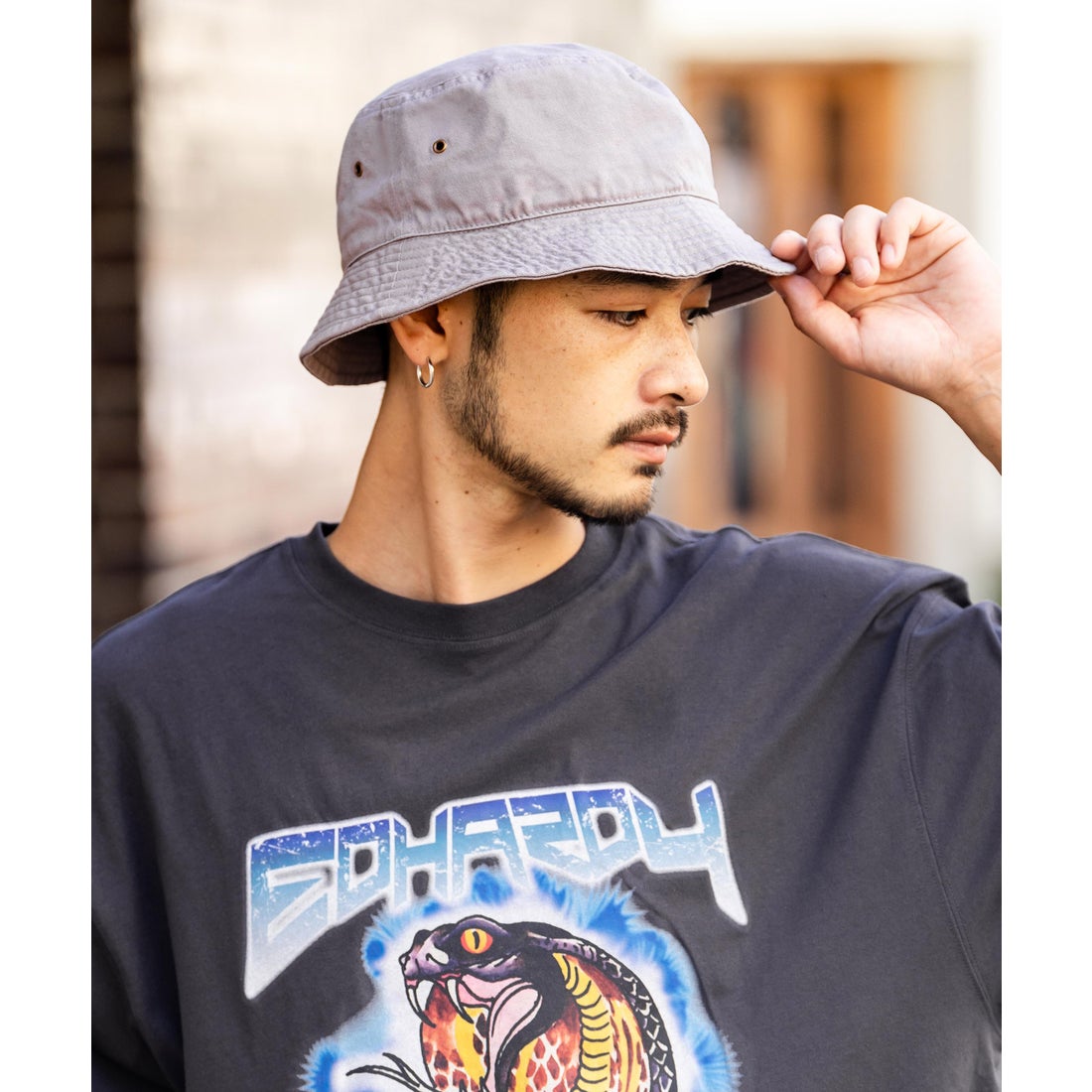 【正規品】新品未使用 STONE  バケットハット XL ロッキーモンロー Rocky Monroe NEWHATTAN ニューハッタン バケット