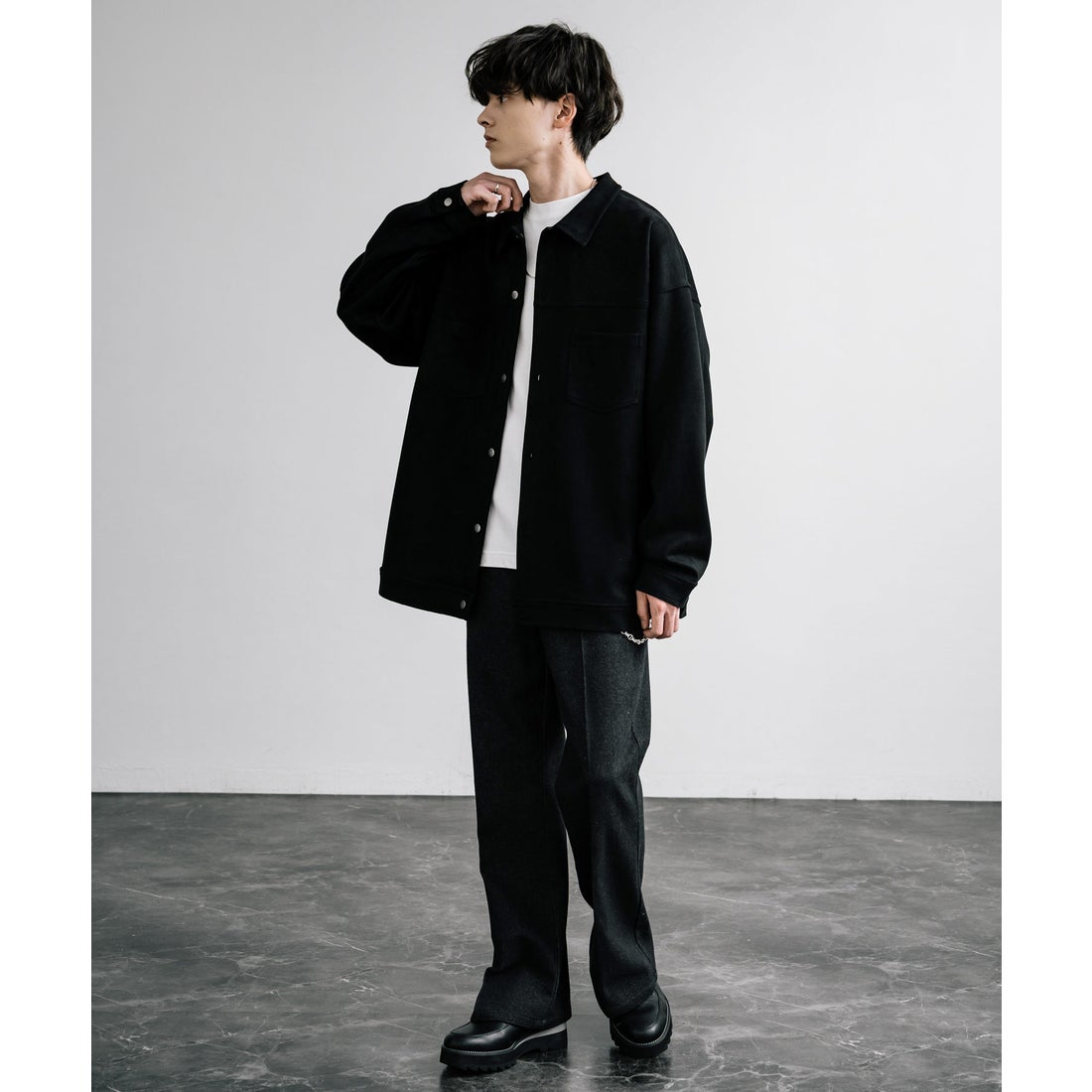 ロッキーモンロー Rocky Monroe CPOシャツ ジャケット メンズ