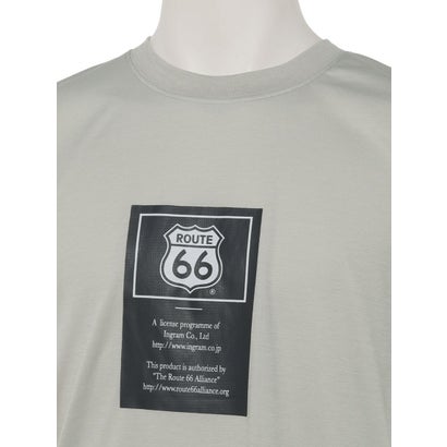 ルート66 ROUTE66 ラベルプリントTシャツ （ブラック）｜詳細画像