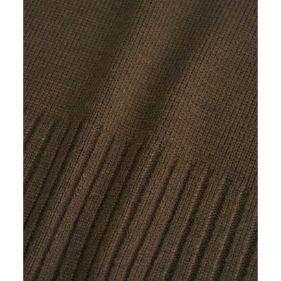 ロペピクニック ROPE' PICNIC 【WEB限定】サイドスリットニットハイネックプルオーバー/イージーケア （ダークブラウン（20））｜詳細画像